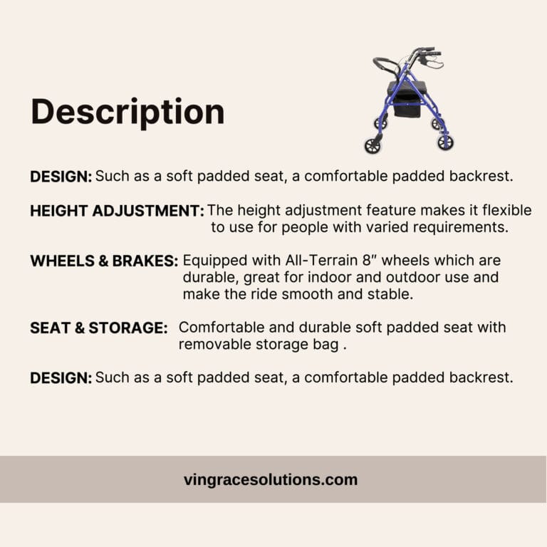 VinGrace Rollator Walker