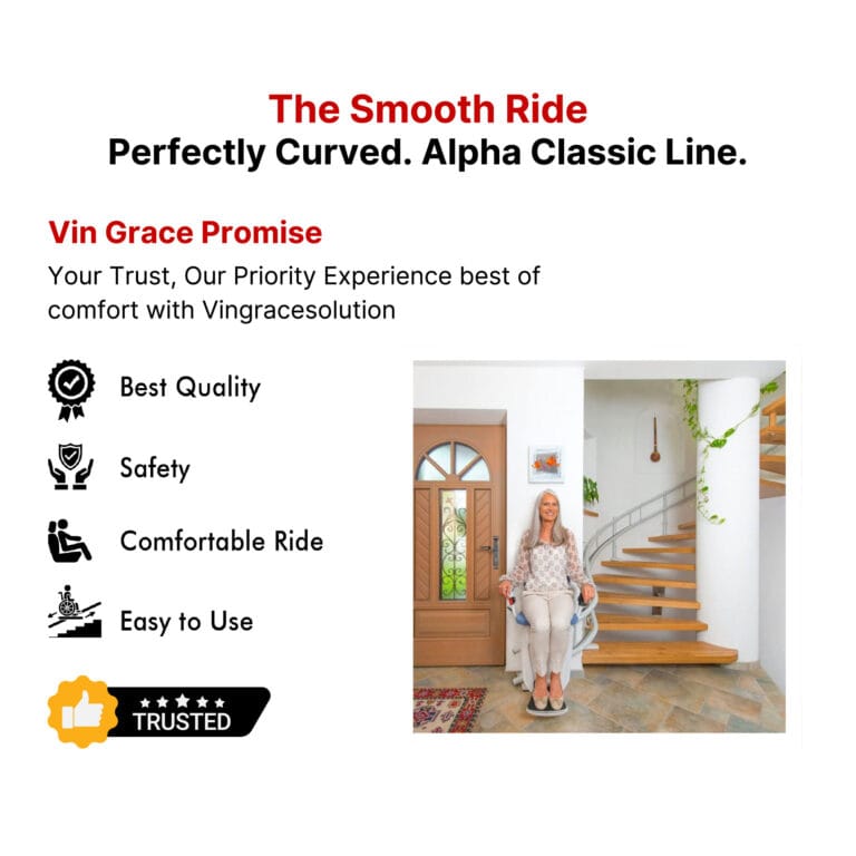 Alpha Classic Line Curved Stairlifts
