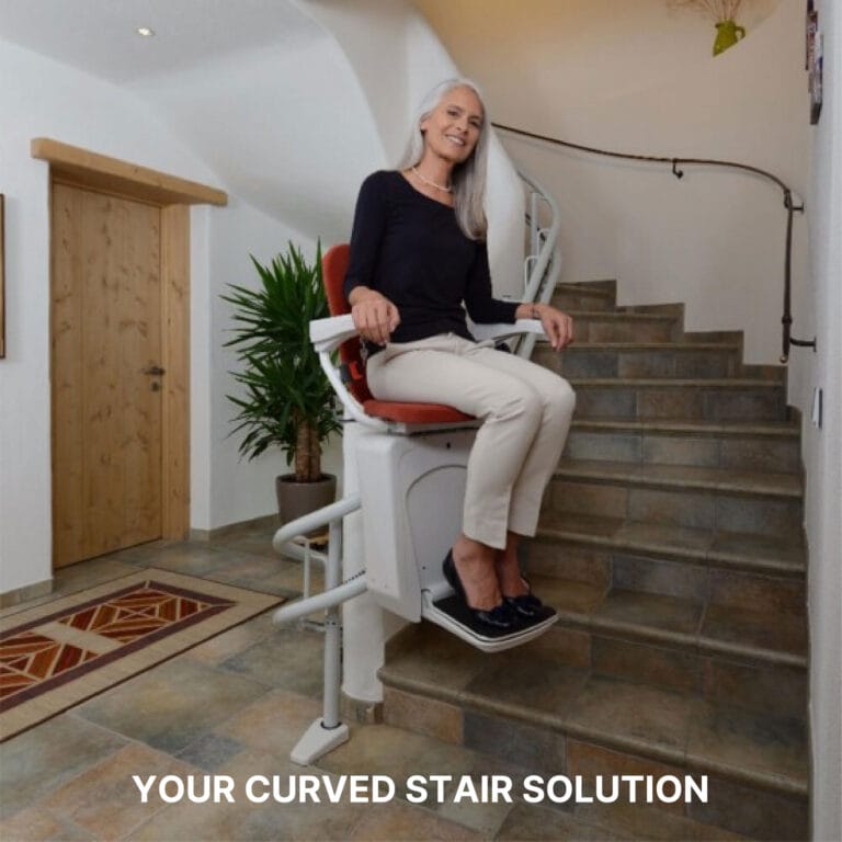 Alpha Classic Line Curved Stairlifts