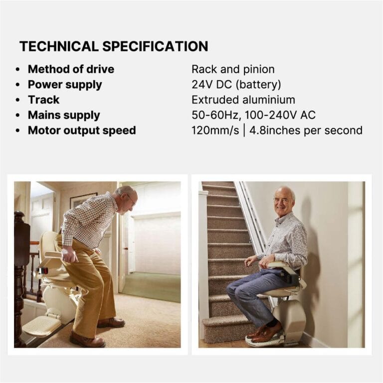 Acorn indoor Straight Stairlifts